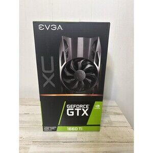 New Sealed EVGA GeForce GTX 1660 Ti GDDR6 SC 6GB Ultra Gaming NVIDIA Dual Fan